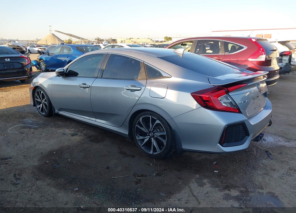 2019 HONDA CIVIC SI VIN: 2HGFC1E55KH702729