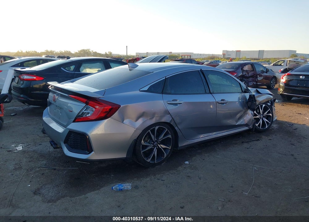 2019 HONDA CIVIC SI VIN: 2HGFC1E55KH702729