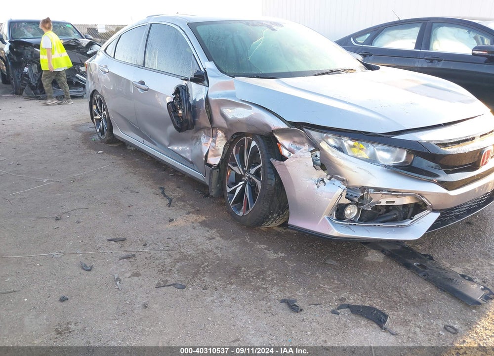 2019 HONDA CIVIC SI VIN: 2HGFC1E55KH702729