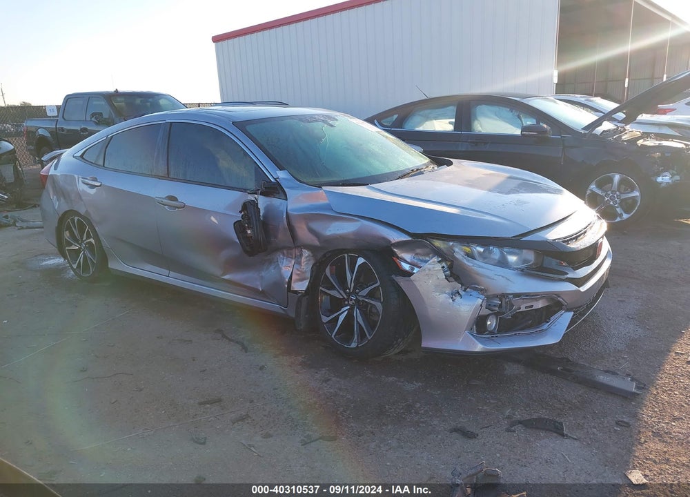 2019 HONDA CIVIC SI VIN: 2HGFC1E55KH702729