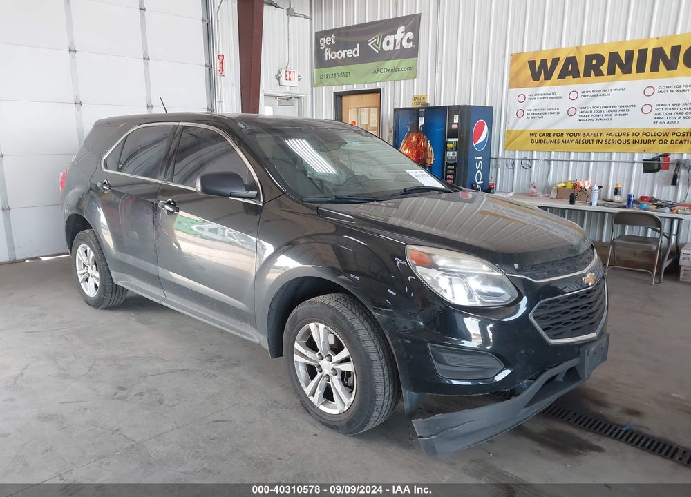 2016 CHEVROLET EQUINOX LS VIN: 2GNFLEEK8G6189367
