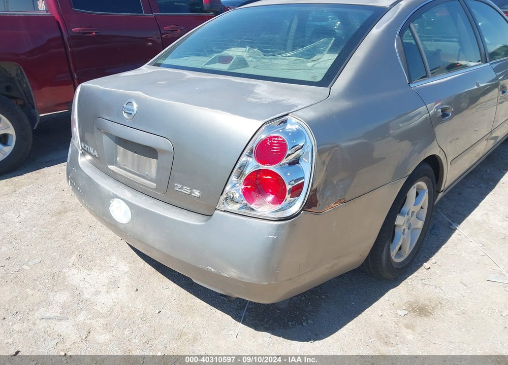 2005 NISSAN ALTIMA 2.5 S VIN: 1N4AL11D85C317474
