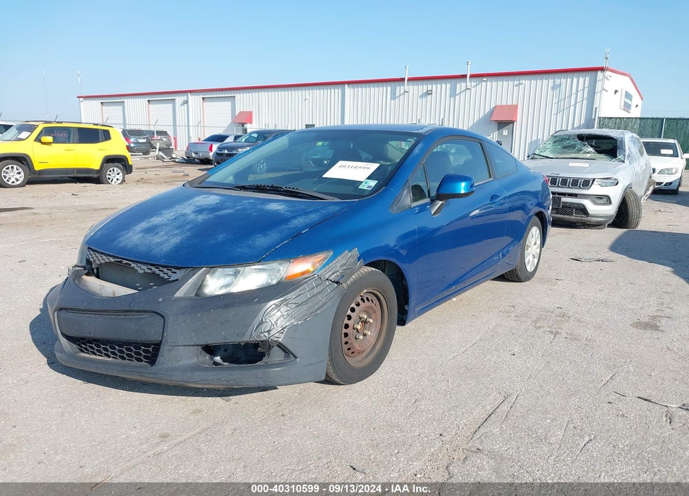 2012 HONDA CIVIC LX VIN: 2HGFG3B5XCH516626