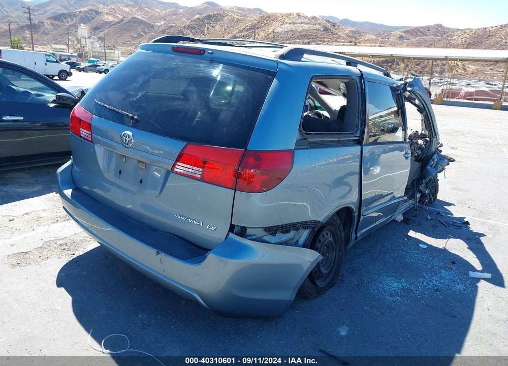 2005 TOYOTA SIENNA LE VIN: 5TDZA23CX5S335051