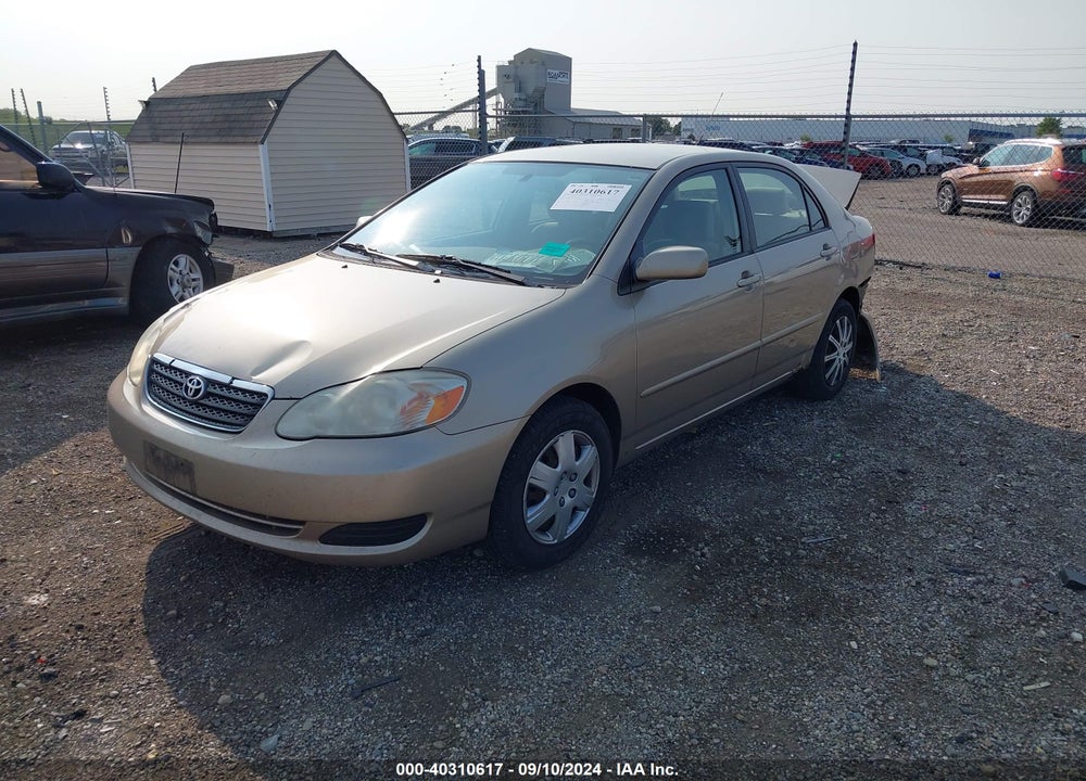 2008 TOYOTA COROLLA LE VIN: 1NXBR32E98Z000345