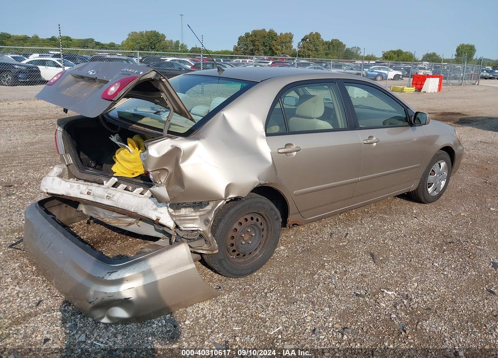 2008 TOYOTA COROLLA LE VIN: 1NXBR32E98Z000345