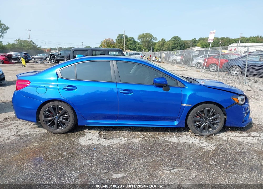2015 SUBARU WRX LIMITED VIN: JF1VA1G62F8821331