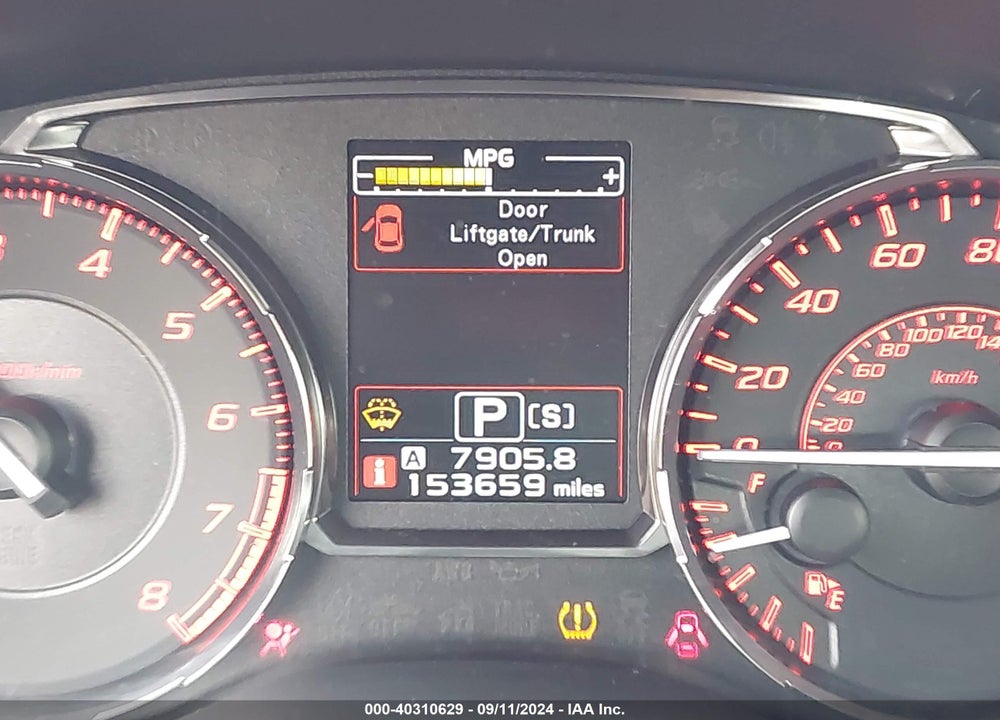 2015 SUBARU WRX LIMITED VIN: JF1VA1G62F8821331