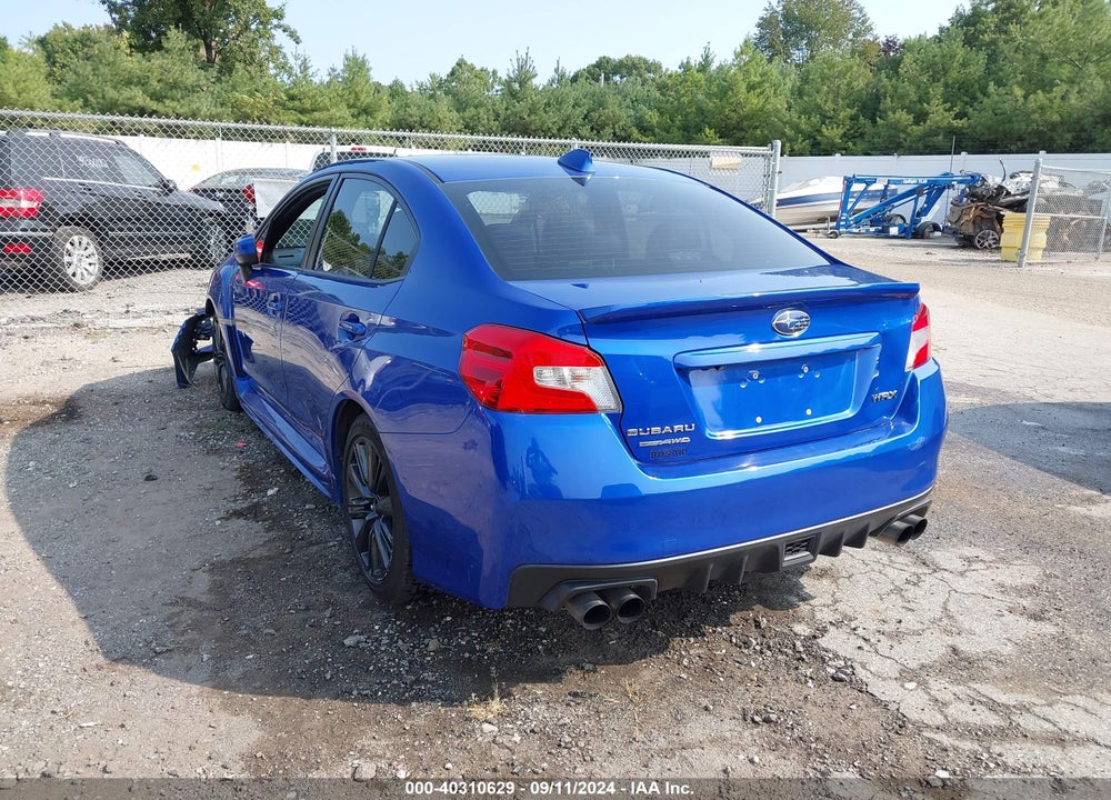 2015 SUBARU WRX LIMITED VIN: JF1VA1G62F8821331