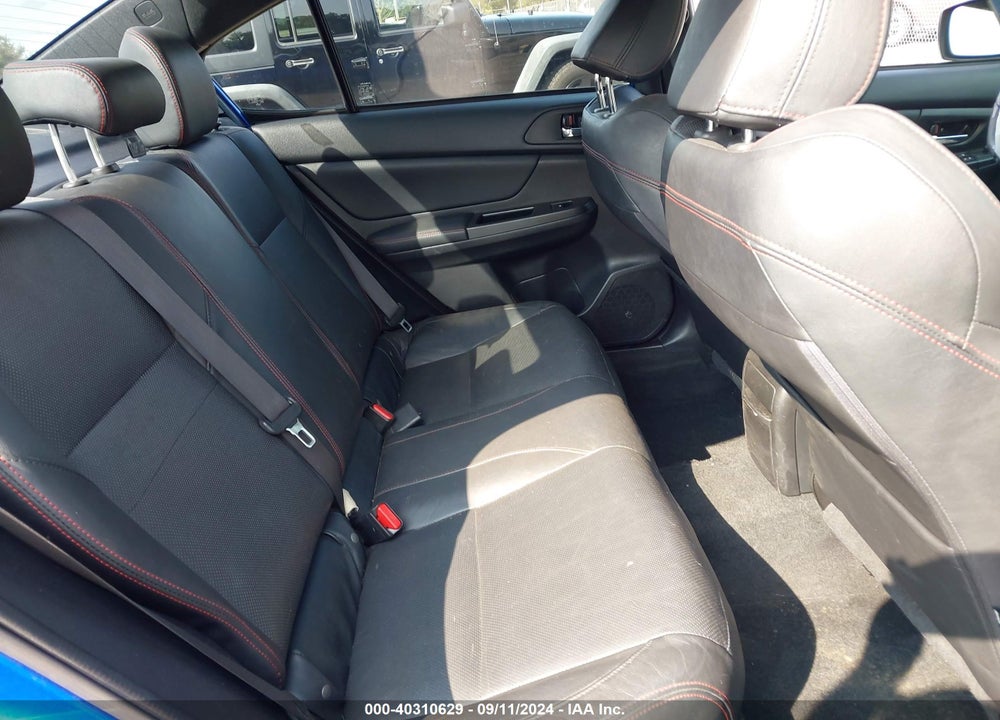 2015 SUBARU WRX LIMITED VIN: JF1VA1G62F8821331