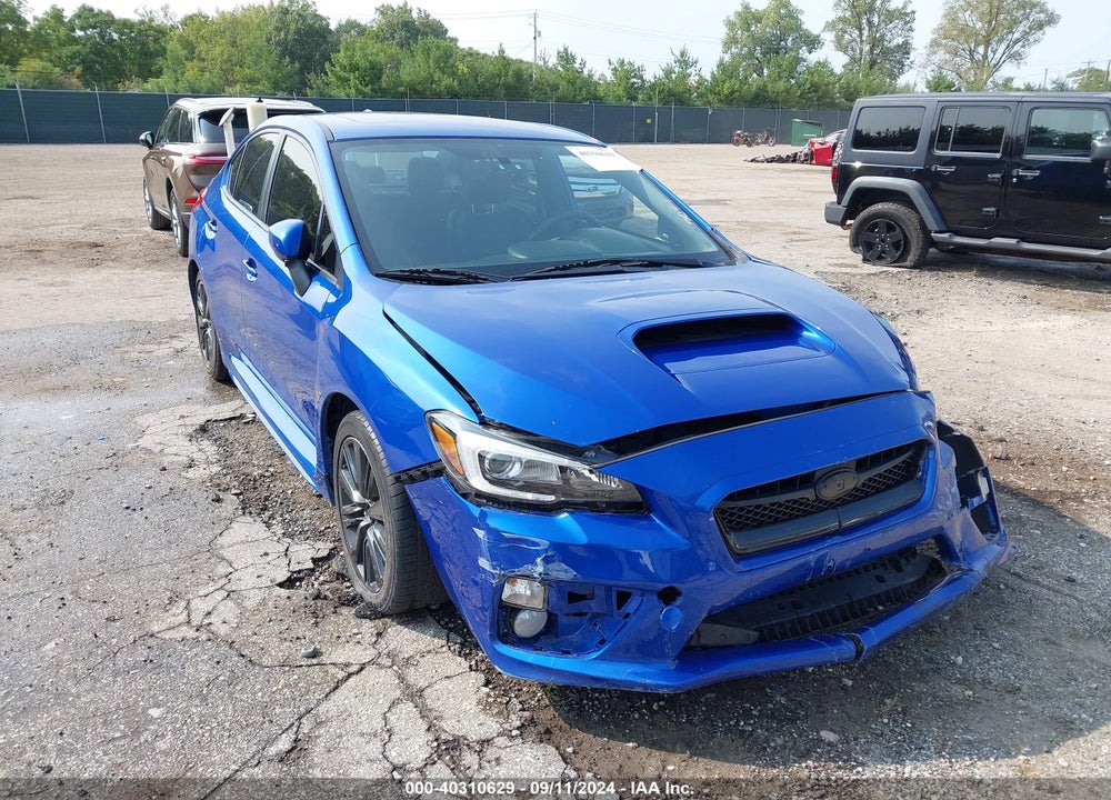 2015 SUBARU WRX LIMITED VIN: JF1VA1G62F8821331