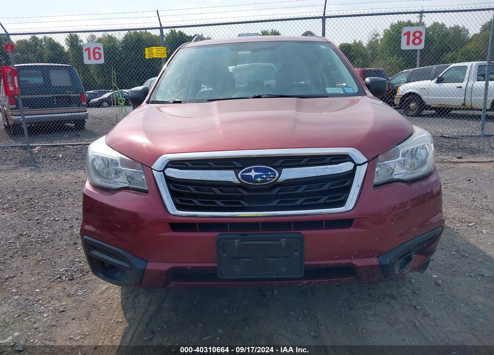2017 SUBARU FORESTER 2.5I VIN: JF2SJABC1HH462536