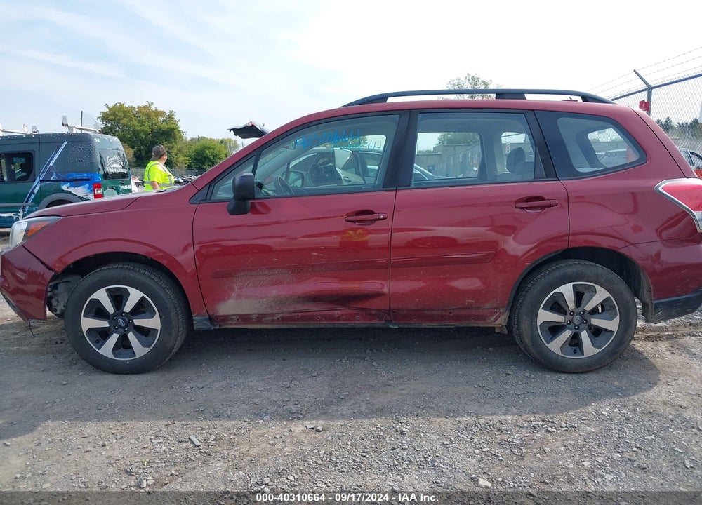 2017 SUBARU FORESTER 2.5I VIN: JF2SJABC1HH462536