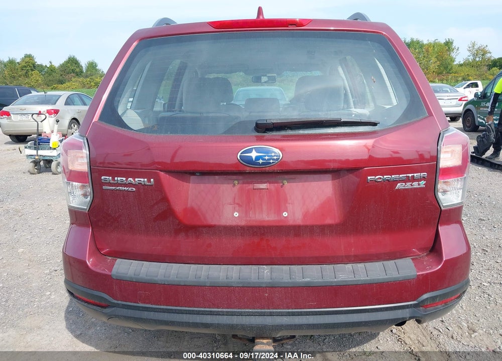 2017 SUBARU FORESTER 2.5I VIN: JF2SJABC1HH462536