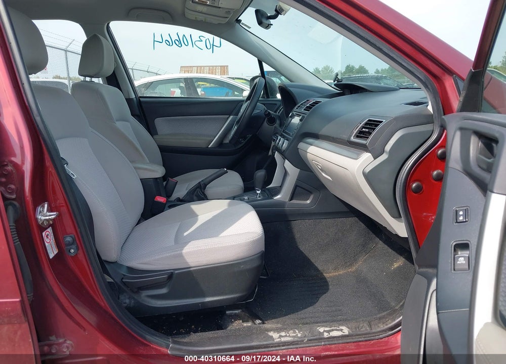 2017 SUBARU FORESTER 2.5I VIN: JF2SJABC1HH462536