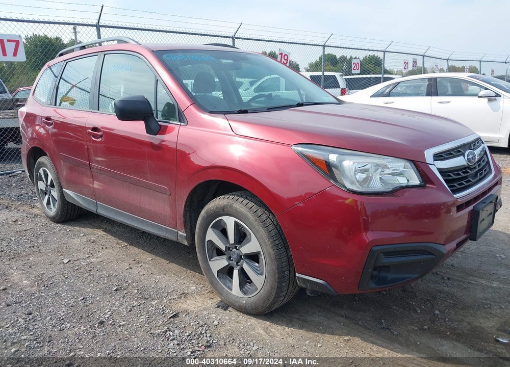 2017 SUBARU FORESTER 2.5I VIN: JF2SJABC1HH462536