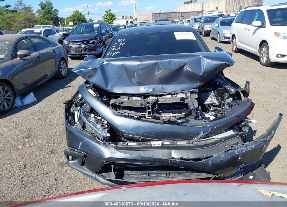 2022 HONDA CIVIC EX VIN: 2HGFE1F77NH305490