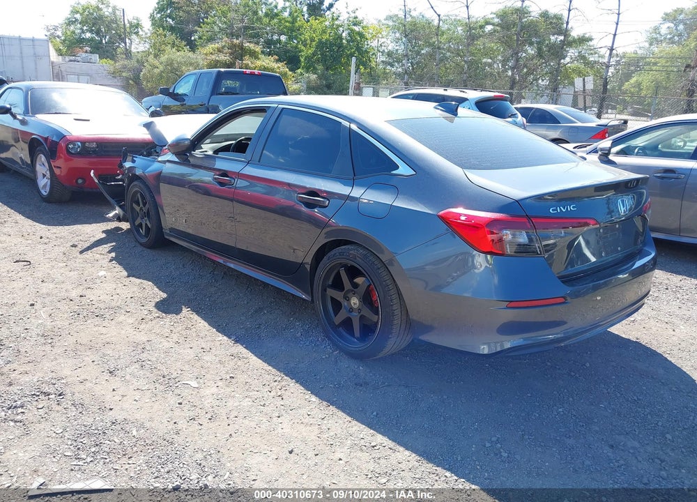 2022 HONDA CIVIC EX VIN: 2HGFE1F77NH305490