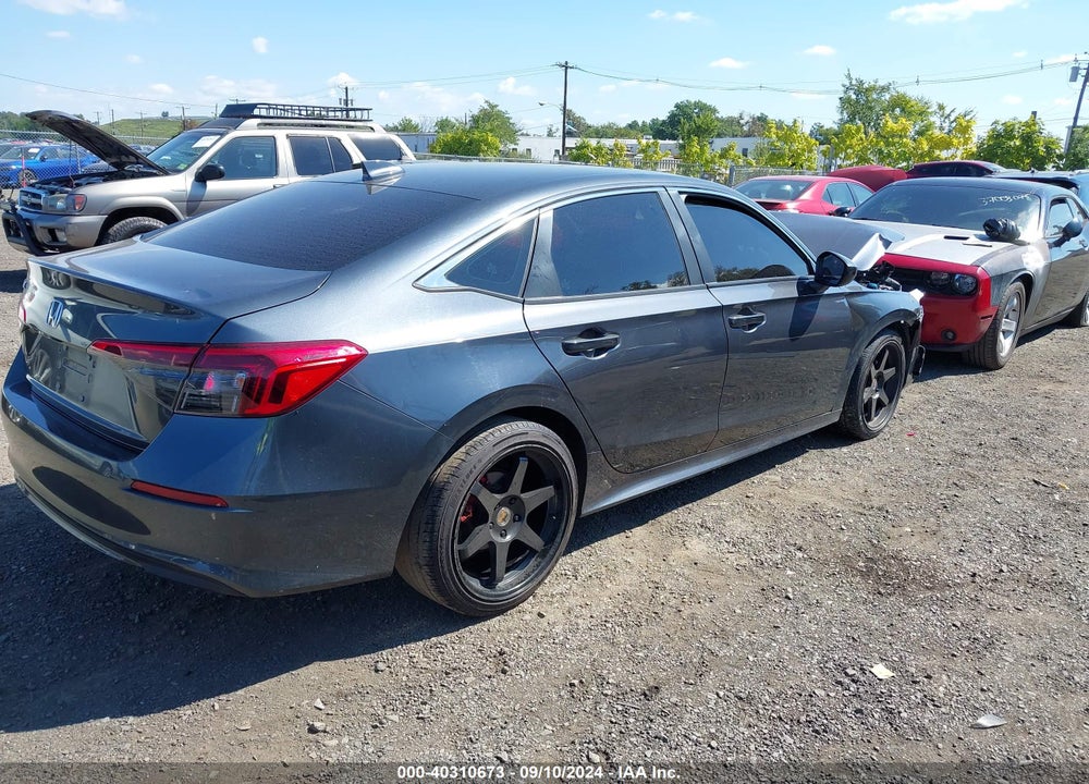 2022 HONDA CIVIC EX VIN: 2HGFE1F77NH305490