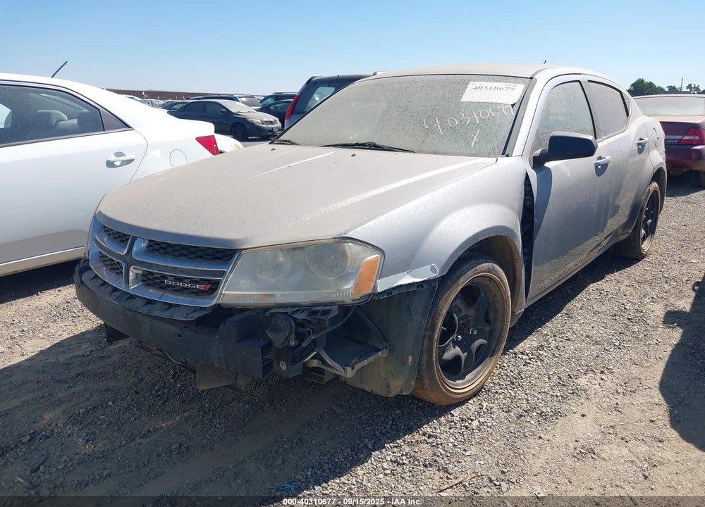 2013 DODGE AVENGER VIN: 1C3CDZAB0DN535767