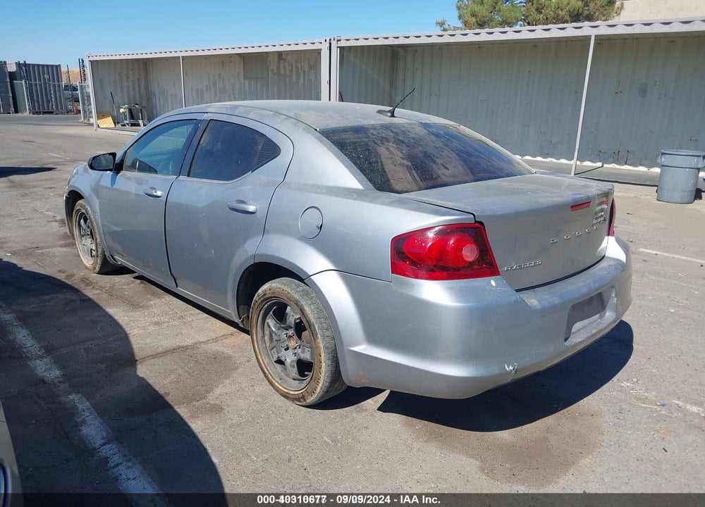 2013 DODGE AVENGER VIN: 1C3CDZAB0DN535767