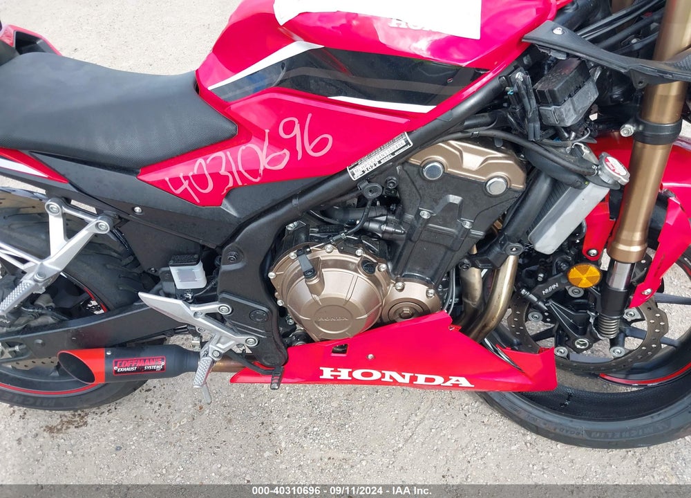 2022 HONDA CBR500 RA VIN: MLHPC6254N5300486