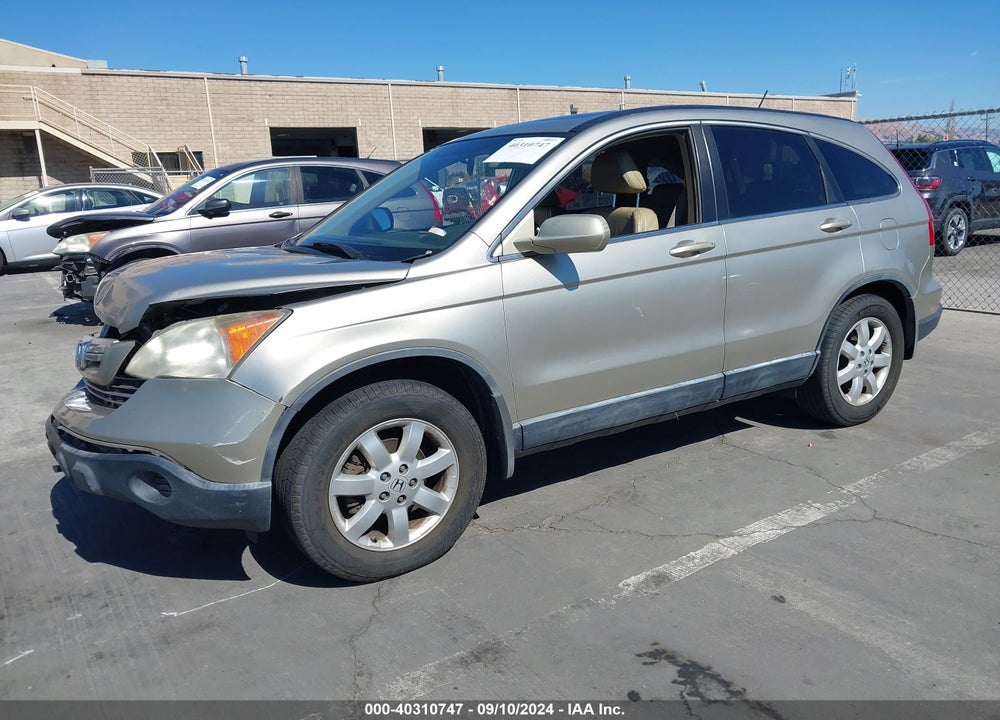2007 HONDA CR-V EX-L VIN: JHLRE38737C054058