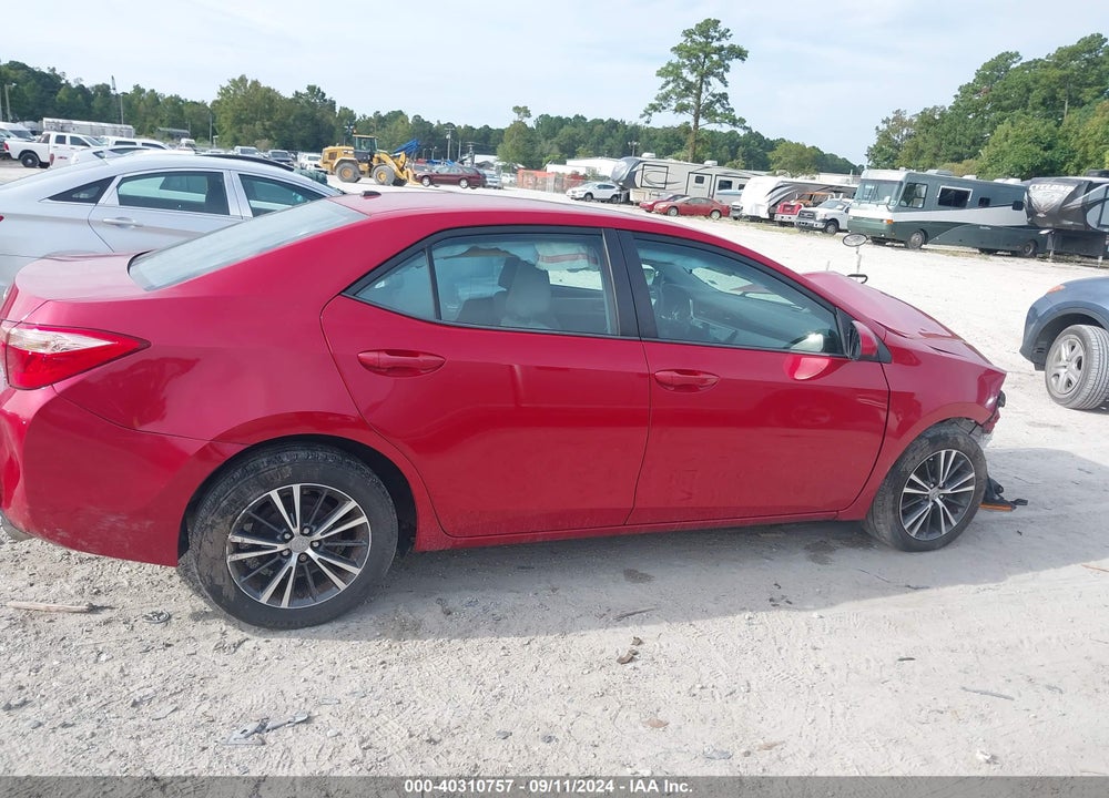 2018 TOYOTA COROLLA LE VIN: 2T1BURHE7JC058468
