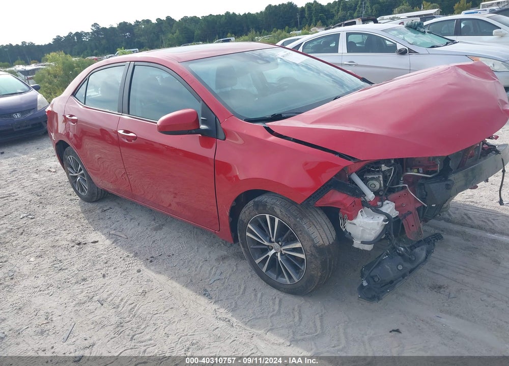 2018 TOYOTA COROLLA LE VIN: 2T1BURHE7JC058468