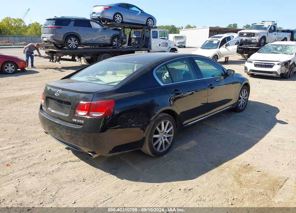 2006 LEXUS GS 300 BASE (A6) VIN: JTHBH96S165027815