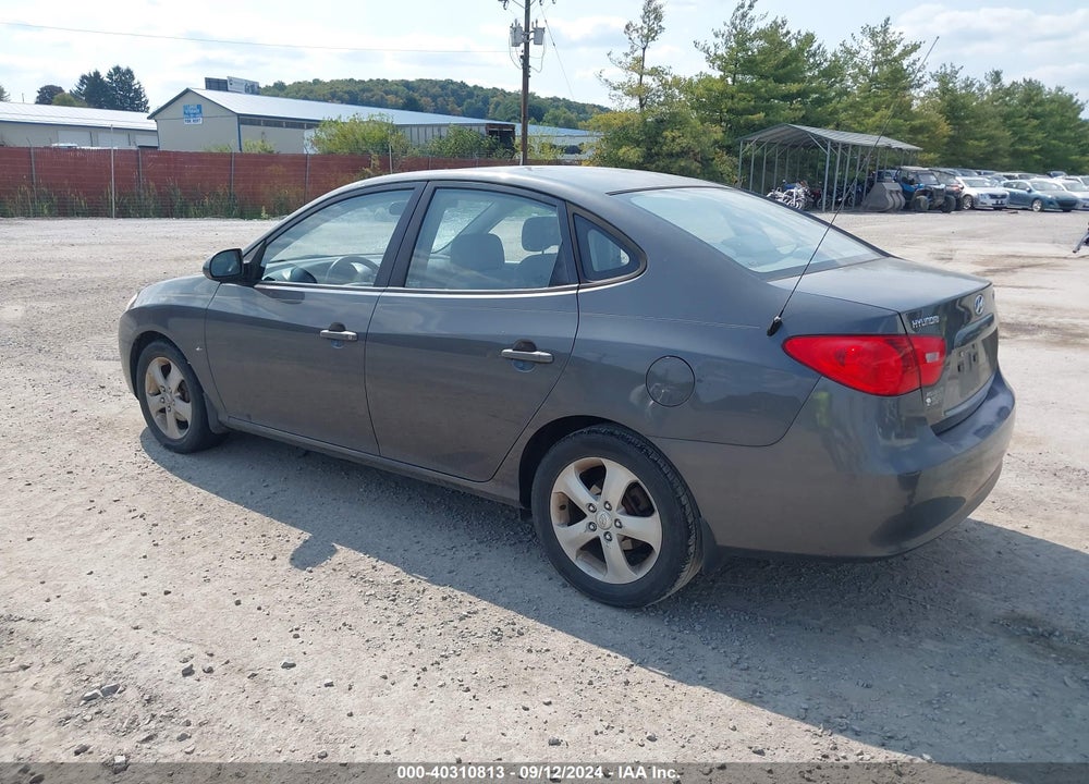 2007 HYUNDAI ELANTRA GLS/LIMITED/SE VIN: KMHDU46D27U088233