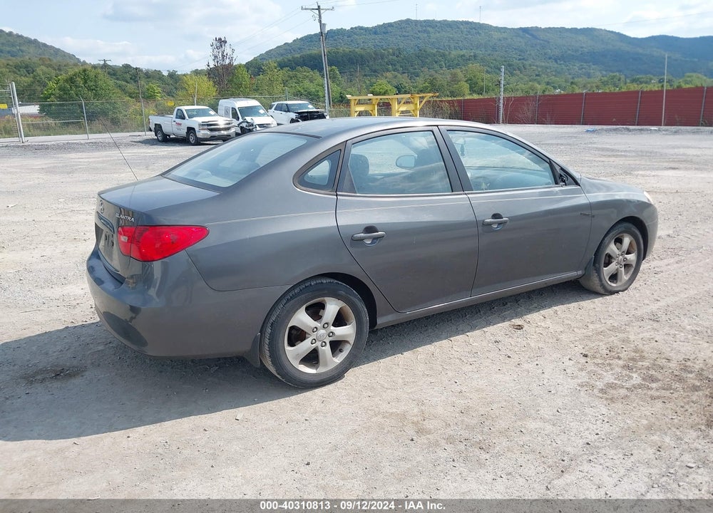 2007 HYUNDAI ELANTRA GLS/LIMITED/SE VIN: KMHDU46D27U088233