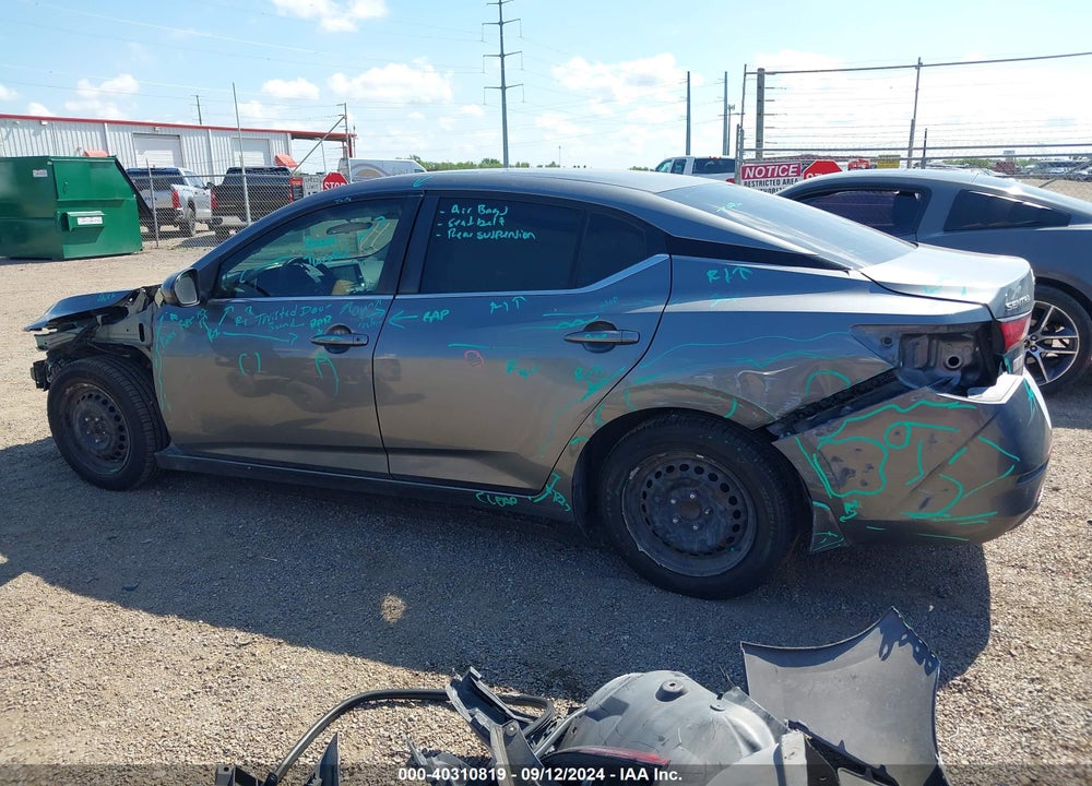 2020 NISSAN SENTRA S XTRONIC CVT VIN: 3N1AB8BV3LY236516