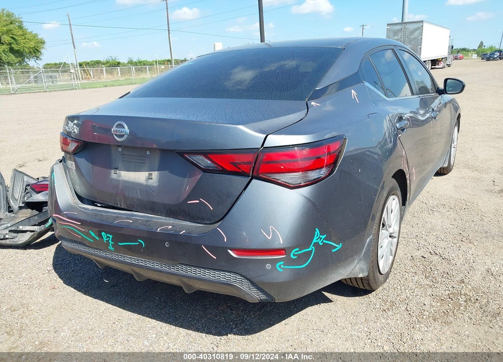 2020 NISSAN SENTRA S XTRONIC CVT VIN: 3N1AB8BV3LY236516