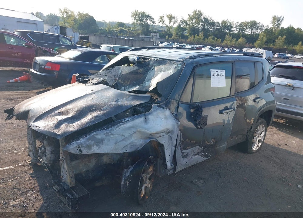 2017 JEEP RENEGADE LATITUDE 4X4 VIN: ZACCJBBB1HPE64490