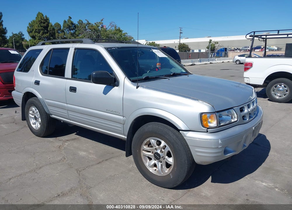 2002 ISUZU RODEO LS 3.2L V6/LSE 3.2L V6/S 3.2L V6 VIN: 4S2CK58W024304698