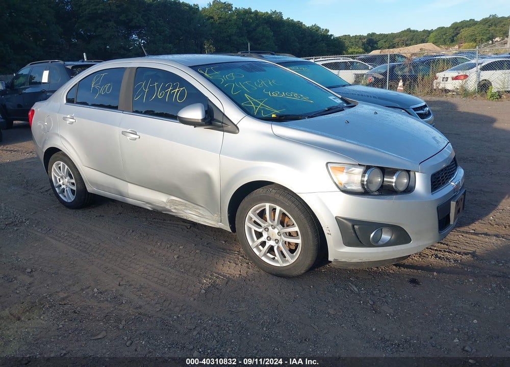 2012 CHEVROLET SONIC 2LT VIN: 1G1JC5SH5C4205380