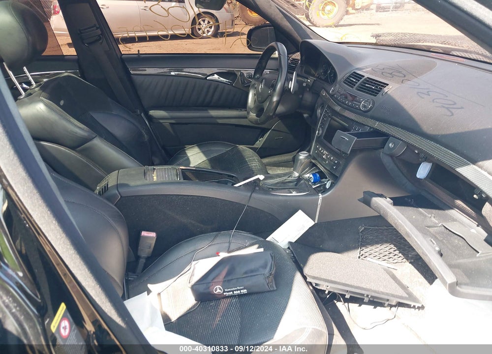 2009 MERCEDES-BENZ E 63 AMG VIN: WDBUF77X09B400409