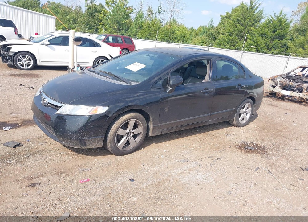 2008 HONDA CIVIC EX-L VIN: 2HGFA16938H516932