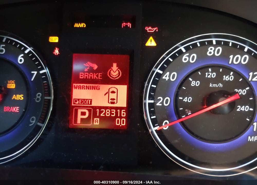 2009 INFINITI G37X VIN: JNKCV61F59M360258