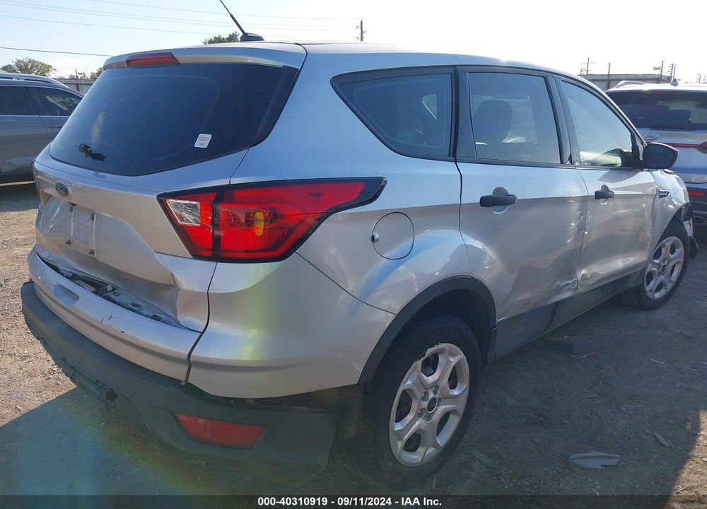 2019 FORD ESCAPE S VIN: 1FMCU0F75KUC52825
