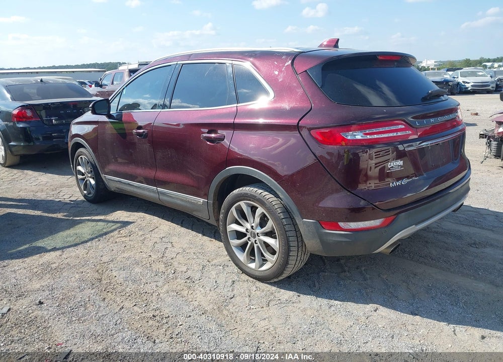 2019 LINCOLN MKC SELECT VIN: 5LMCJ2C9XKUL30507