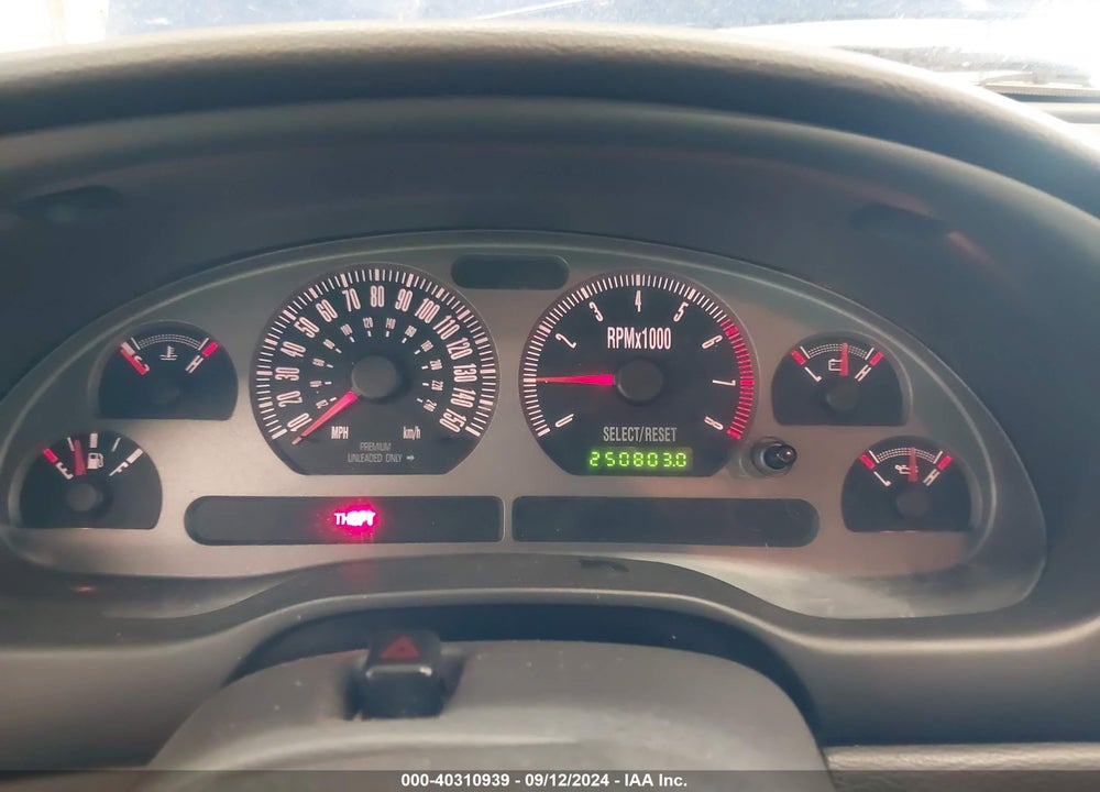 2003 FORD MUSTANG MACH 1 VIN: 1FAFP42R43F408842