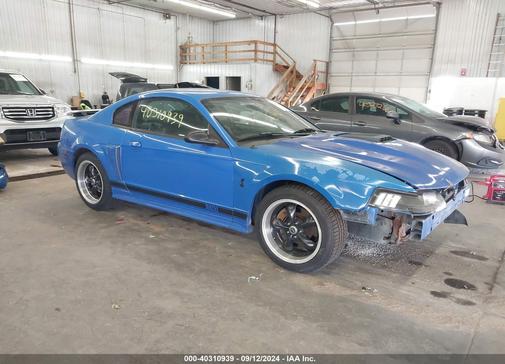 2003 FORD MUSTANG MACH 1 VIN: 1FAFP42R43F408842