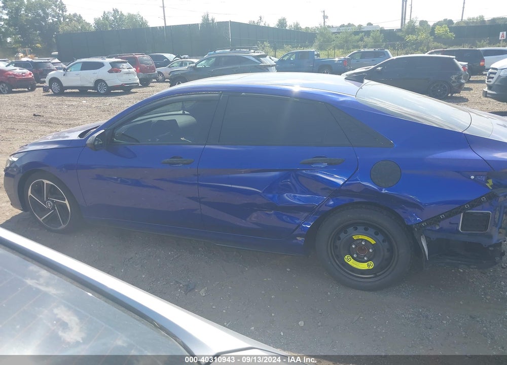 2023 HYUNDAI ELANTRA N LINE VIN: KMHLR4AF7PU409964