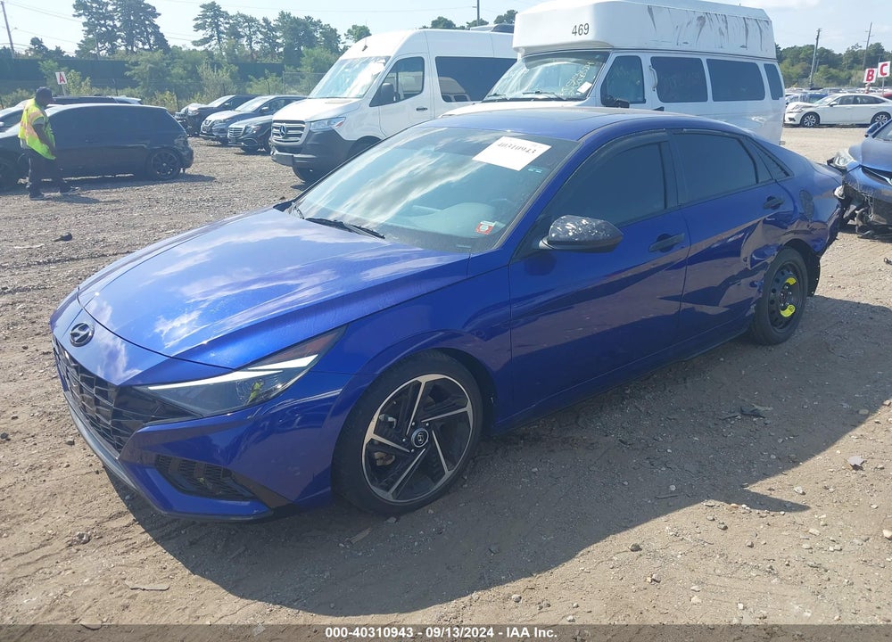 2023 HYUNDAI ELANTRA N LINE VIN: KMHLR4AF7PU409964