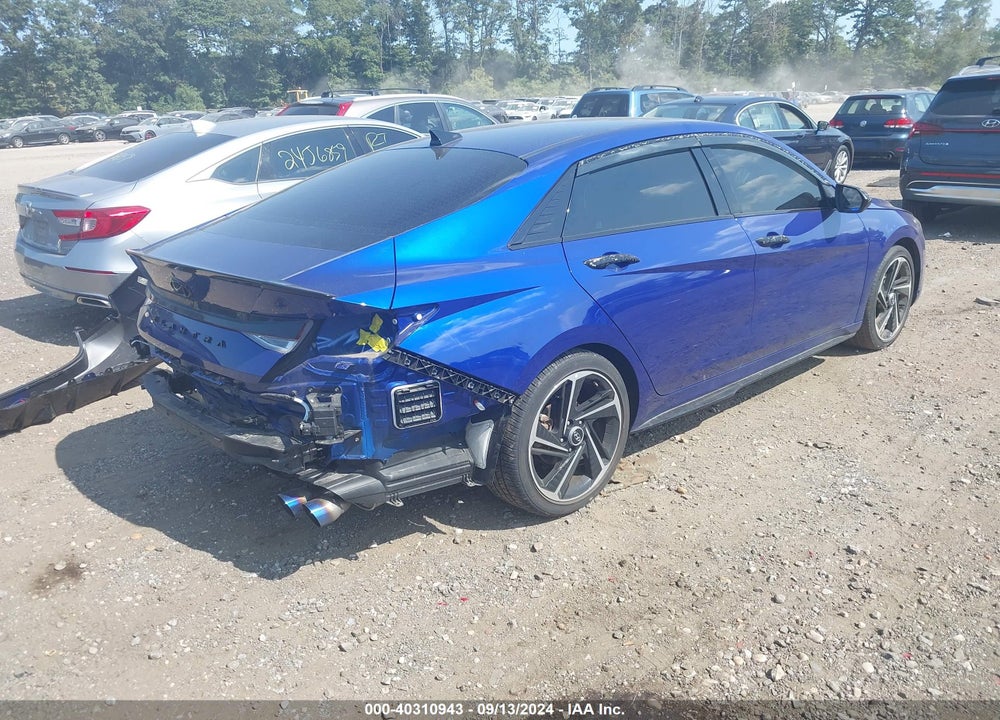 2023 HYUNDAI ELANTRA N LINE VIN: KMHLR4AF7PU409964