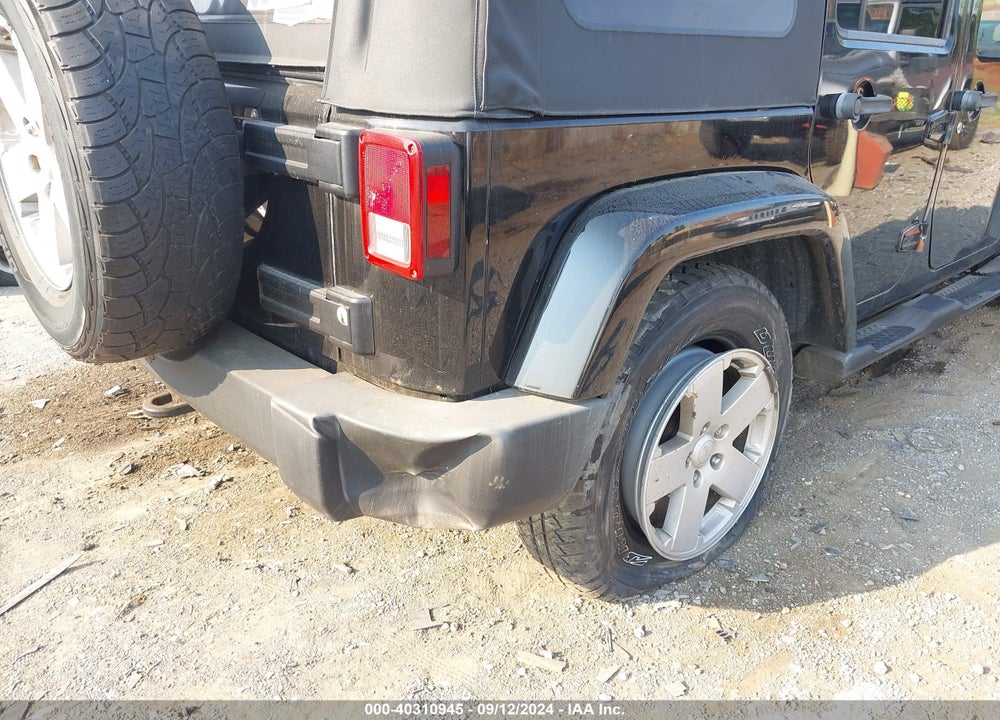 2007 JEEP WRANGLER UNLIMITED SAHARA VIN: 1J4GA59117L101815