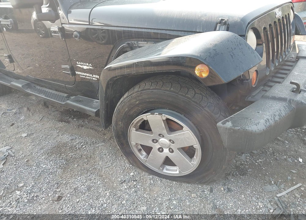 2007 JEEP WRANGLER UNLIMITED SAHARA VIN: 1J4GA59117L101815