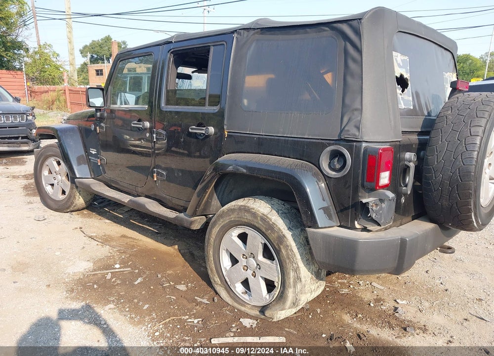 2007 JEEP WRANGLER UNLIMITED SAHARA VIN: 1J4GA59117L101815